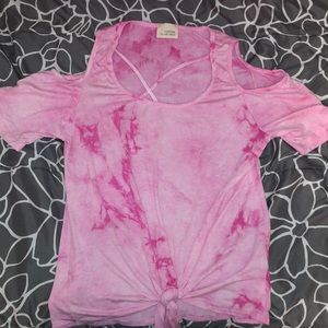 Pink Tie Dye shirt